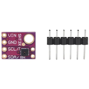 3Pcs SHT31-D de Temperatura Sensor de Humedad Digital de Salida del Módulo del Sensor de IIC de la Interfaz I2C 3.3 V para Raspberry