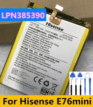 LPN385390 LPN385390A Batería para Hisense E76mini E76 mini, El Pequeño Delfín pro LPN385340 HLTE300T E77 E77M H10 H11 HLTEM800