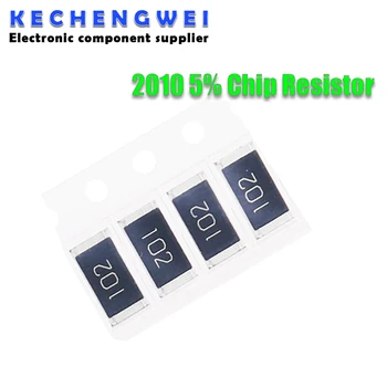 50pcs 2010 5% 3/4W SMD Chip Resistor resistencias de 0 - 10M 0 10 100 220 470 ohm 0R 10R 100R 220R 470R 1K 2.2 K 4.7 K 10K 100K 1M 10M