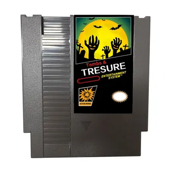 8 Bits de la Tarjeta de Juego De 72 Pines de Tumbas-&-Tesoro NTSC Y Pal Versión Cartucho de videojuego Para NES