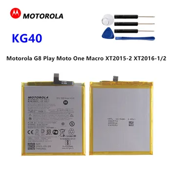 100% Original de Motorola KG40 Batería Para Moto G8 Juego Moto Una Macro Una Macro Dual SIM, XT2015-2, XT2016-1 XT2016-2 + Herramientas