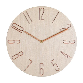 Reloj De Pared Simple De 12 Pulgadas De Salón Hogar Reloj De Pared Reloj Reloj De Moda Reloj De Pared Del Dormitorio