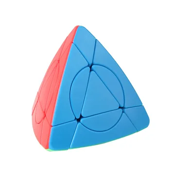 [ECube] Sengso Loco Pyraminx Más Nuevo Profesional De La Velocidad Cubo Mágico Stickerless Cubo Magico De Envío De La Gota Shengshou