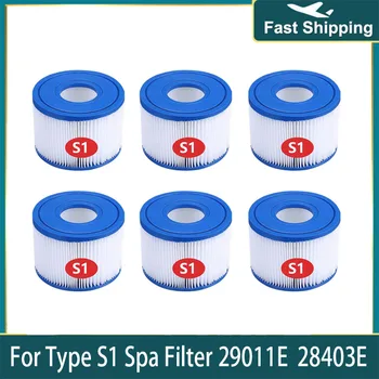 Tipo S1 Spa Filtro Para Todos los Intex PureSpa bañera de Hidromasaje Modelos de Reemplazo para Intex 29001E/ 1169211692/28403E/28407E/28443E/ 28453E