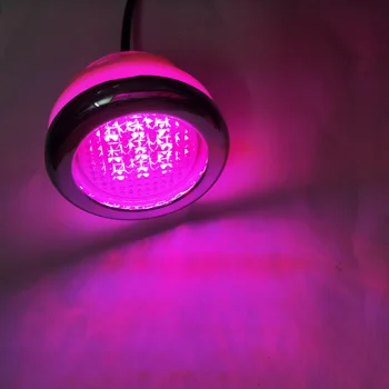 1pcs impermeable del RGB LED del masaje de la lámpara 2w / underwater led de luz de la quimioterapia de la piscina del led luz del spa con 1pc regulador de luz
