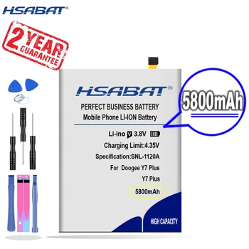 Nueva Llegada [ HSABAT ] 5800mAh Reemplazo de la Batería para DOOGEE Y7 Más