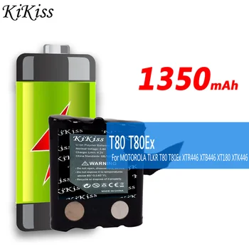 KiKiss Potente Batería IXNN4002B para MOTOROLA TLKR T80 T80Ex XTR446 XTB446 XT180 XTK446 TLKR T61 T81 T5 T6 T7 T8 T50 T60 Radio