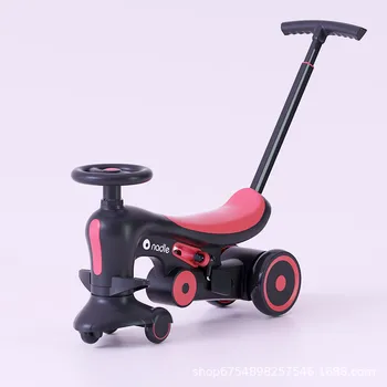 Trenzado de Coche para Niños de Yo-Yo de Coches Scooter de Equilibrio del Coche Triciclo Bicicleta Multi-función de cochecito de Bebé Carro