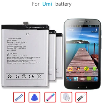 5150mAh de la Batería Para el UMI Umidigi F1/ F1 Play/ S3 Pro /S3Pro / F1Play Teléfono Móvil