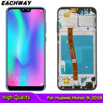 Para Huawei Honor 9i 2018 Pantalla LCD de Honor 9N Digitalizador de Pantalla Táctil de WithFrame Reemplazo De Honor 9i LLD-AL30 LLD-AL20 Pantalla