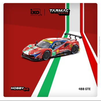 Pista 1:64 iXO TW 488 GTE 24 horas de Le Mans el año 2020 #71 de Aleación modelo de coche HOBBY64
