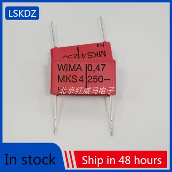 5-20PCS WIMA 250V 0.47 uF 250V474 MKS4 clavijas de afinación 22.5 Weimar condensador de película delgada de condensadores de la corrección