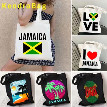 Viajar a Jamaica Brazos de Jamaica Bandera del País Mapa de Jamaica Niña Orgullo Caribe Regalo de OCHO RÍOS de la puesta de sol Corazón de Amor de los Totalizadores del Bolso de la Bolsa