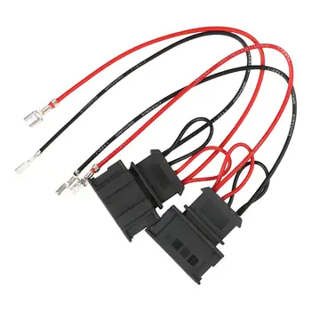 2Pcs de Altavoces del Automóvil mazo de cables del Adaptador/ Componentes de Cableado del Cable/ de Golf de vw para el Asiento para