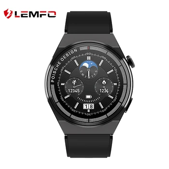 LEMFO LT07 Reloj Inteligente de los Hombres de Bluetooth de la Llamada durante las 24 horas del Monitor de Ritmo Cardíaco de los Deportes de 2023 Smartwatch Para Android IOS 1.53 PULGADAS