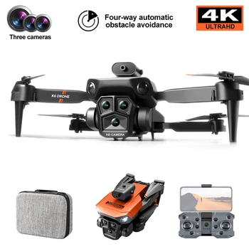 K6Max Drone Óptico 4K de Flujo de Localización Profesional de la Fotografía Aérea de Cuatro vías para evitar Obstáculos Uno haga Clic en Volver Quadcopter