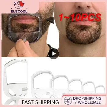 1~10PCS Hombres de Barba Estilo de la Herramienta de los Hombres de Barba, barba de Chivo de Afeitar Plantilla para Rasurar la Barba el Cuidado de la Cara de Modelado de Aseo Regalo para el Marido
