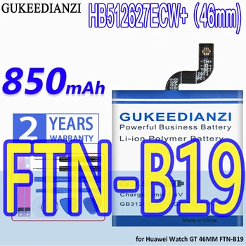 Alta Capacidad de GUKEEDIANZI Batería HB512627ECW+ 46 mm de 850mAh para Huawei Reloj GT 46mm FTN-B19