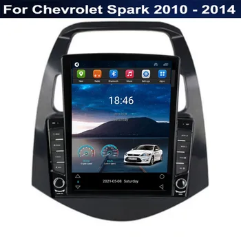Android 12 Para Chevrolet Spark 2010 2011 2012 2013 - 2024 Tipo de Tesla Radio de Coche Multimedia Reproductor de Vídeo de Navegación GPS, RDS no dvd