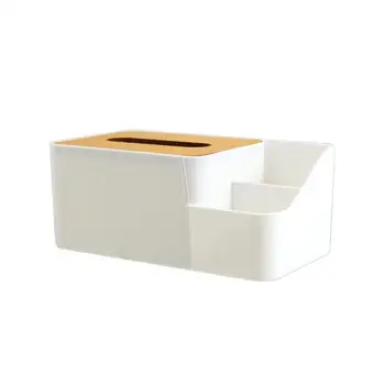 Multifuncional toalla de papel de la caja de almacenamiento de vivir en casa de habitación restaurante mesa de té de control remoto de la caja de almacenamiento Nórdicos simplicidad