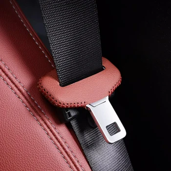 1pc de Coche Universal del Cinturón de seguridad Hebilla Clip Protector Anti-colisión de Seguridad Cinturón de seguridad de la Cubierta Para el Interior del Coche del Botón de Caso de los Accesorios