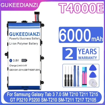 GUKEEDIANZI Tablet T4000E Batería de 6000mAh Para Samsung Galaxy Tab 3 Tab3 7.0