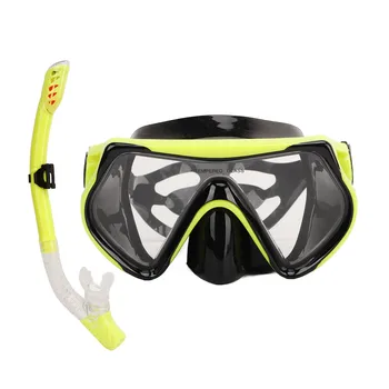 Los adultos Ajustable Snorkel Conjunto de Resistir el Desgaste de las Gafas de Snorkel Set de tubos Ajustables para el Surf