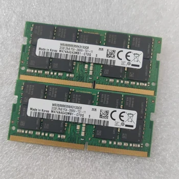 1 pc Para Samsung 32GB M474A4G43MB1-CTDQ 32G DDR4 2666 2RX8 ECC Estación de trabajo Portátil de Memoria