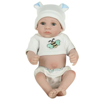 28cm de Simulación Renacimiento Muñecas Pretender Jugar a Real Reborn Muñecas de la Colección de Arte de Bebé Recién nacido de la Muñeca de Silicona de Regalo de Cumpleaños de los Niños