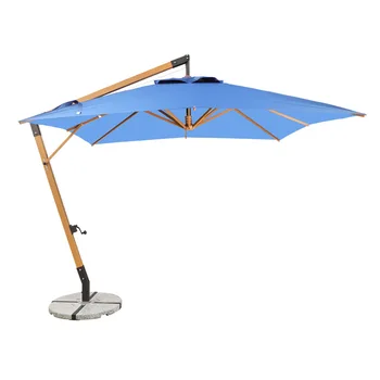 2023 nuevo sol, sombrilla de playa, paraguas a prueba de viento de jardín al aire libre grande de la tienda de café romano paraguas