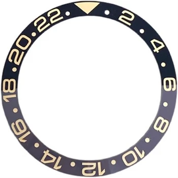 GMT Watch Accesorios Escala Anillo Exterior diámetro de 38 mm de diámetro interior de 30.5 MM Bisel Protector Marco de Reloj de los Deportes de Protector de Borde de Ce
