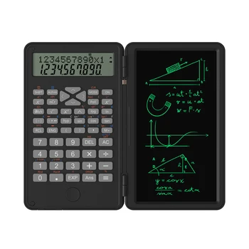 Calculadora con Borrable Escrito de la Junta de 240 Funciones de la Línea 2 de la Pantalla LCD de Matemáticas Financiera Calculadora de útiles Escolares para los Estudiantes