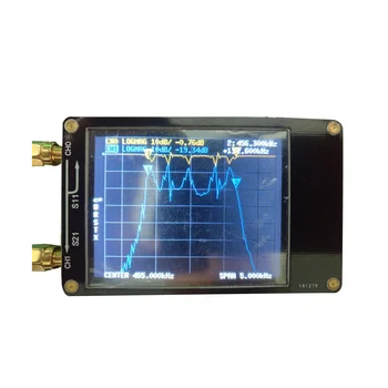 Vector -Vector H Antena de Red Analizador de 10KHz-1.5 GHz MF HF VHF UHF con Ranura para Tarjeta SD Espectro Probador de 5V 120MA