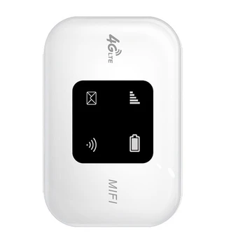 4G Mifi Pocket Router Wifi 150Mbps 2.4 G Wifi Coche Móvil de Wifi Hotspot Inalámbrico Con Ranura de la Tarjeta Sim 3000 Mah Portátil Mifi