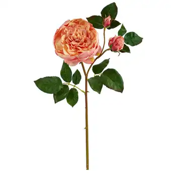 Rosa Flores Artificiales (juego de 6), Multicolor