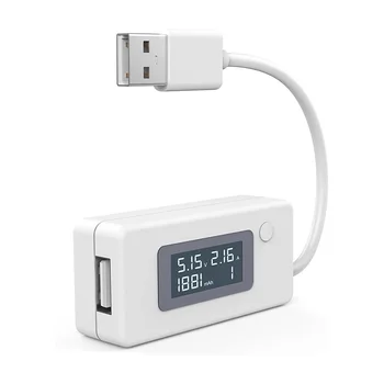 Micro USB Probador LCD Digital Medidor de Potencia Cargador USB Médico del Banco de la Alimentación Indicador de