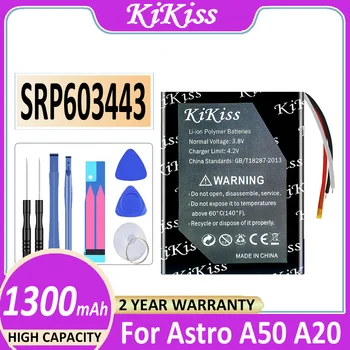 Original KiKiss Batería SRP603443 1300mAh Para los Astro A50 A20 Digital Bateria