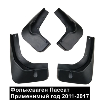 Coche de Barro Solapas de protección contra Salpicaduras para Guardabarros Guardabarros Mudflaps Para VW Passat 2011-2017