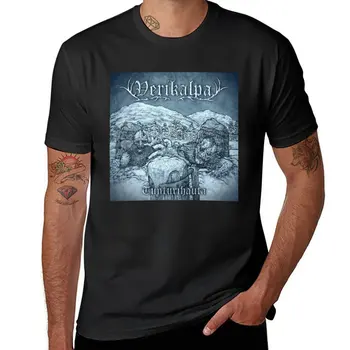Nueva Verikalpa tunturihauta nueva 2022 folk nórdico metal de la banda finlandesa finlandia T-Shirt camiseta de hombre Camisa de mens camisetas gráficas