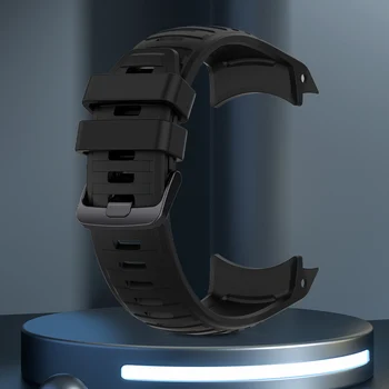 Banda de silicona Reloj Impermeable del Reloj de la Correa de Sweatproof Smartwatch Accesorio Cómodo Engrosada Adecuada para Garmin Instinto 2X