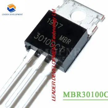10pcs MBR30100CT 30100CT MBR30100 Schottky & Rectificadores de 30 A 100 V A-220 nuevos originales