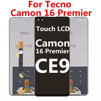 6.85 pulgadas Para Tecno Camon 16 de la Premier Mundial CE9 Pantalla LCD de Pantalla Táctil Digitalizador Asamblea Panel de piezas de Repuesto