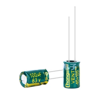 250v10UF 8X12MM de Alta frecuencia baja resistencia a la largo de la vida del condensador electrolítico 10PCS
