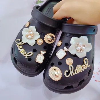 Zapato de Encantos para los Crocs DIY 3D Estereoscópico Zapato de Hebilla de la Flor de la Decoración Croc Zapato Encanto Accesorios Chica Regalo