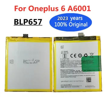 2023 Años Original BLP657 Reemplazo de la Batería de 3300mAh Para OnePlus 6 Plus 6 Oneplus6 A6001 Teléfono de la Batería las Baterías En Stock