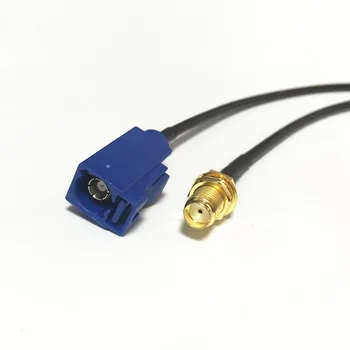 Nuevo Módem de Cable Coaxial Hembra de SMA Jack Tuerca del Interruptor Conector FAKRA RG174 Flexible de 20 cm de 8inch Adaptador