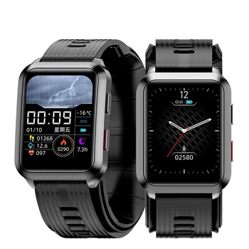 P60 Salud Smartwatch - Bomba de Aire & Airbag, BP/Oxígeno/Temp/Monitor de Ritmo Cardíaco, Esfigmomanómetro Reloj Inteligente de Xiaomi Huawei