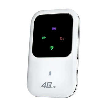 1Set 150Mbps Wifi del Módem de Coche Móvil de Wifi Hotspot Inalámbrico Blanco, Con Ranura de la Tarjeta Sim Wireless Mifi