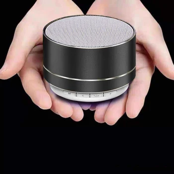 Inalámbrica Bluetooth Altavoz Mini Portátil de Subwoof Soundwith de Micrófono/TF Tarjeta para IPhone, IPad, PC, Smartphone, MP3, Ordenador