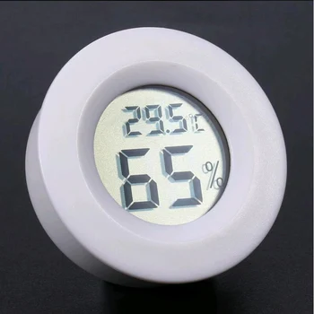 Mini Higrómetro Profesional de la Casa Pequeña Prueba Accesorio de la Temperatura Interior Humedad Medidor de Herramienta de Detección de blancos